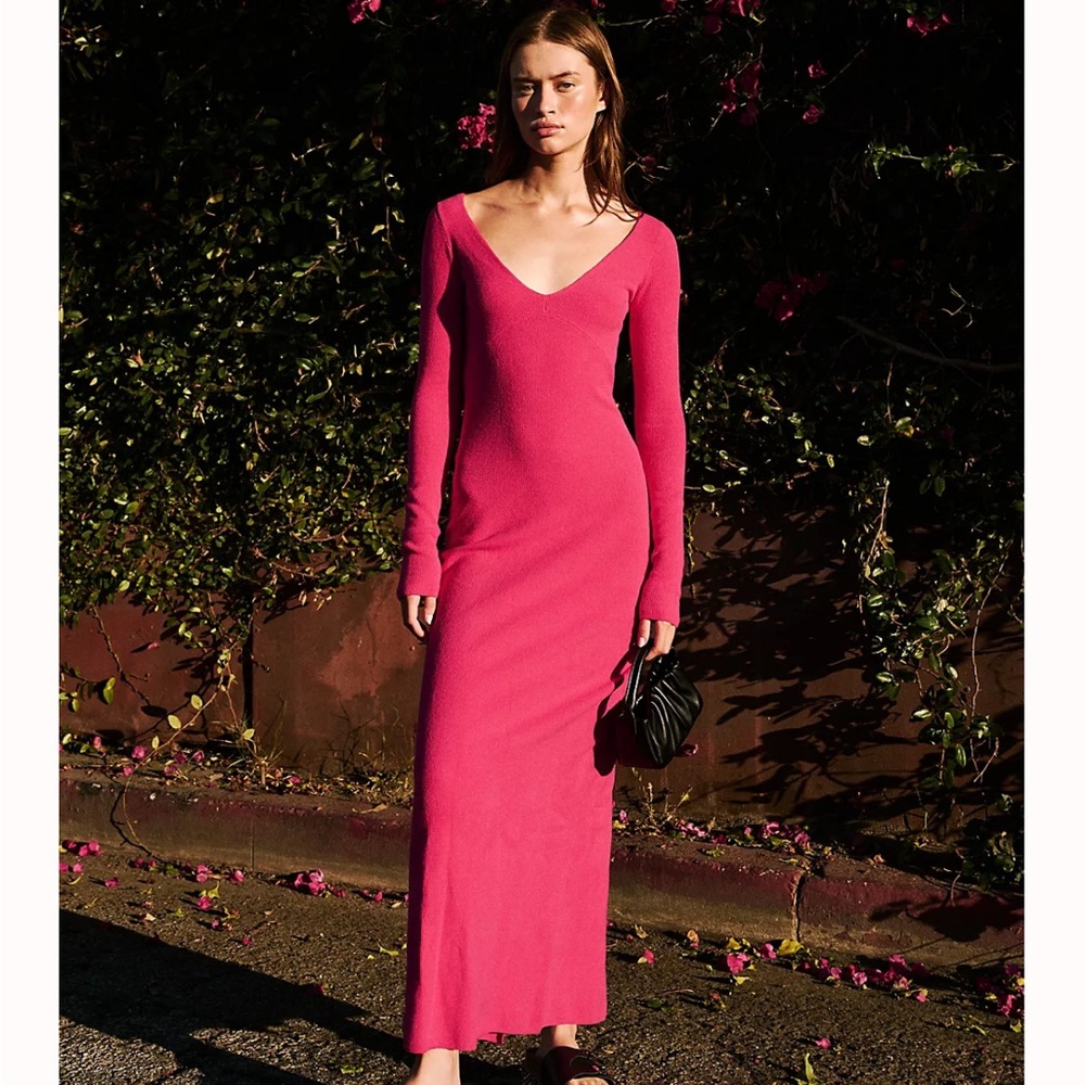 Free People Trixie Sweater Maxi Dress